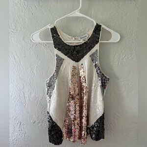 Sequin Bebe top